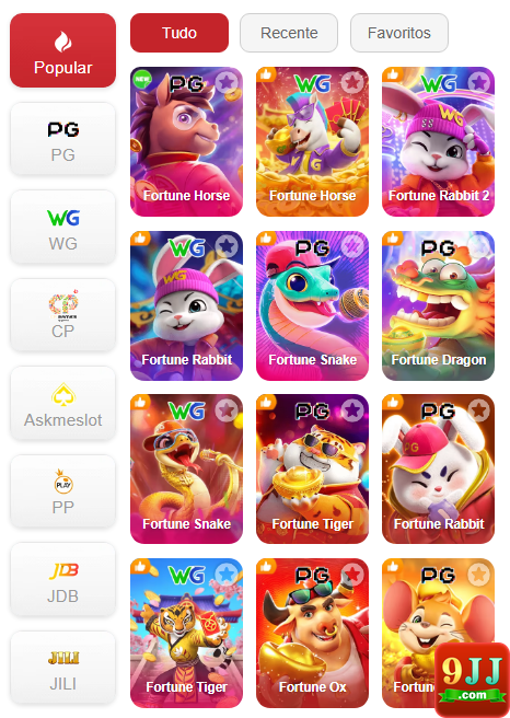 Experiência de Jogos 9jj.com